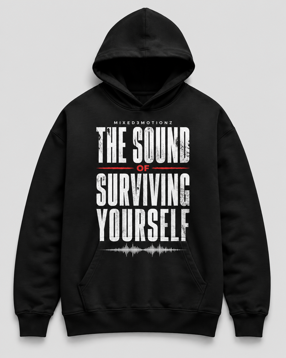 The Sound of Surviving Yourself merch mockup